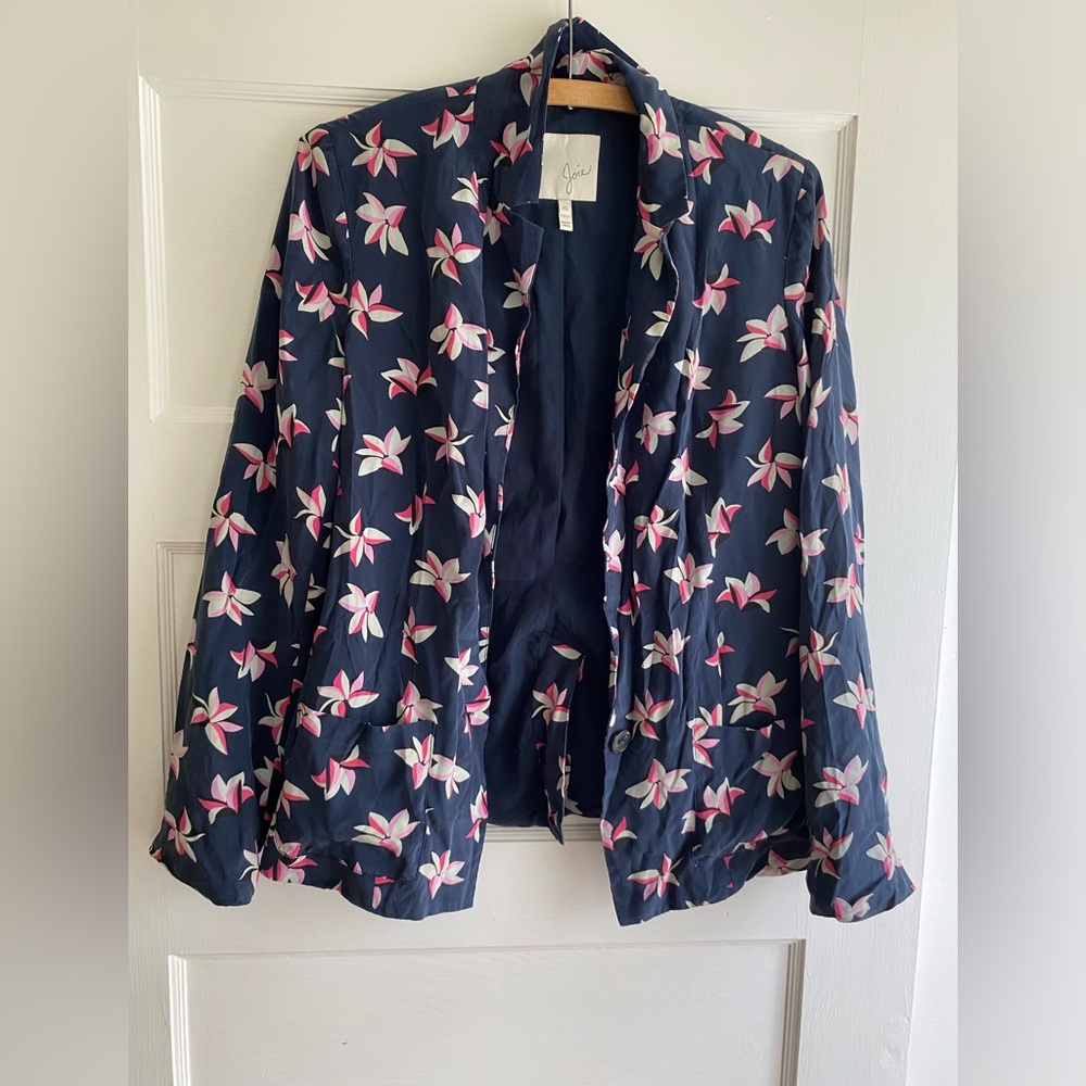 Josie Silk Flower Blazer